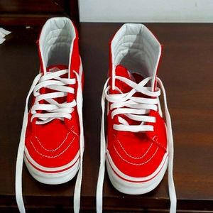 Kids red vans